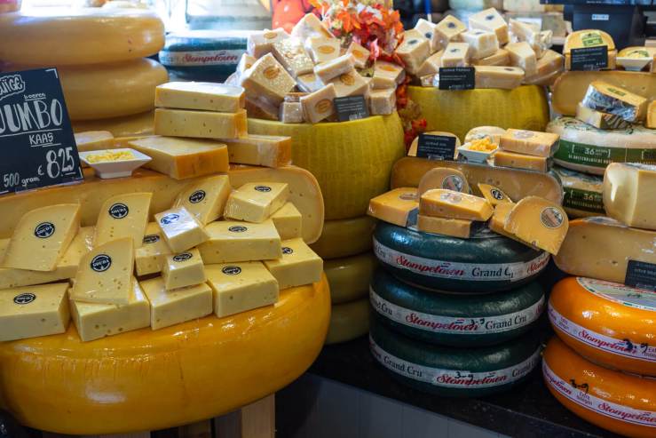 Different types of cheese in Gouda