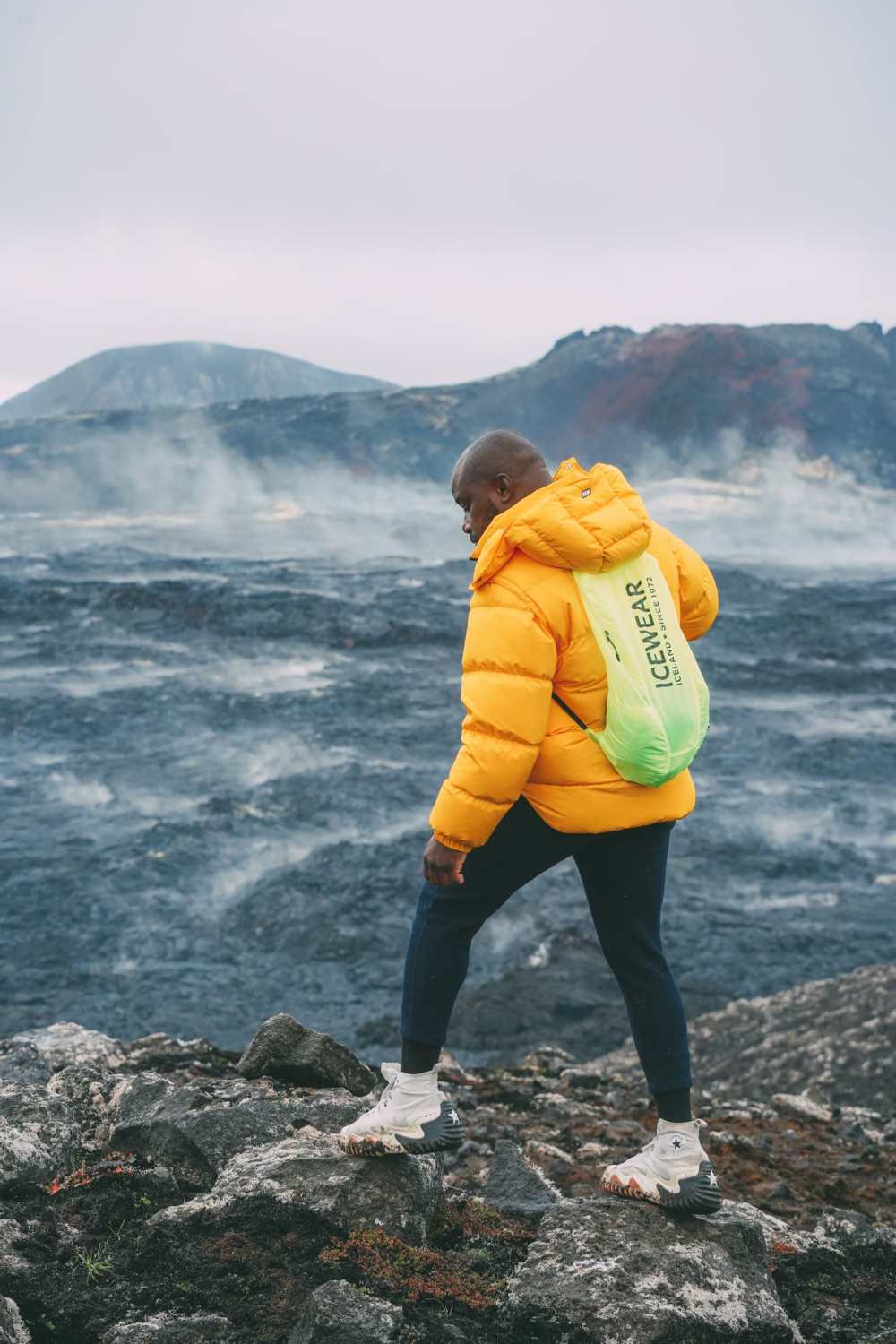 Hiking To An Active Volcano Eruption In Iceland (Near Reykjavik)