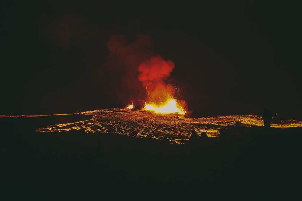 Hiking To An Active Volcano Eruption In Iceland (Near Reykjavik)