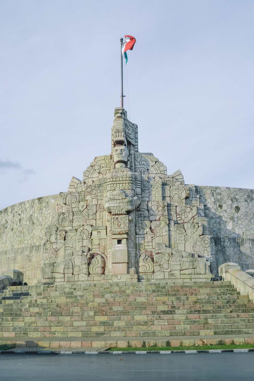 Best Things To Do In Merida Mexico Homeland monument Paseo de Montejo