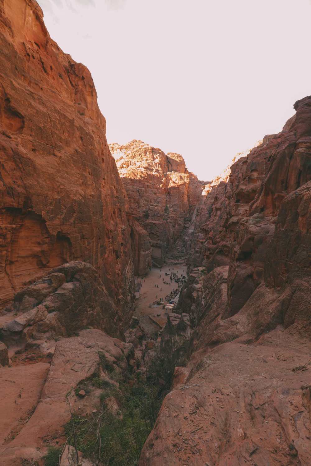 Searching For The Best Viewpoint In Petra in Jordan