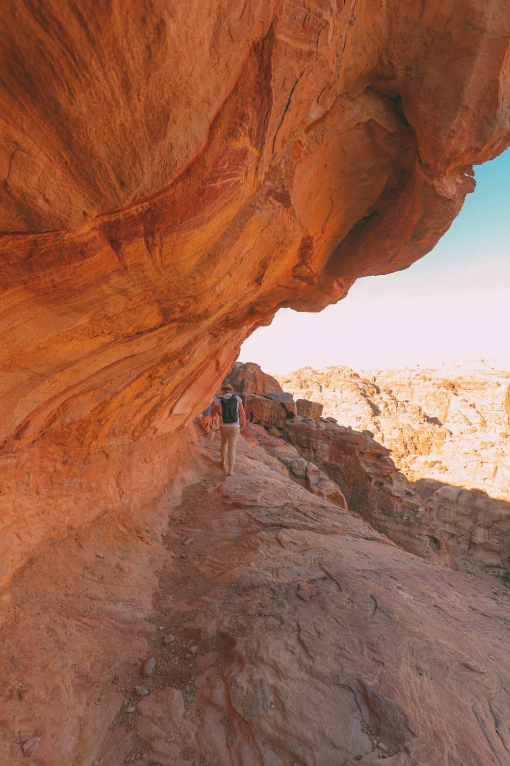 Searching For The Best Viewpoint In Petra in Jordan
