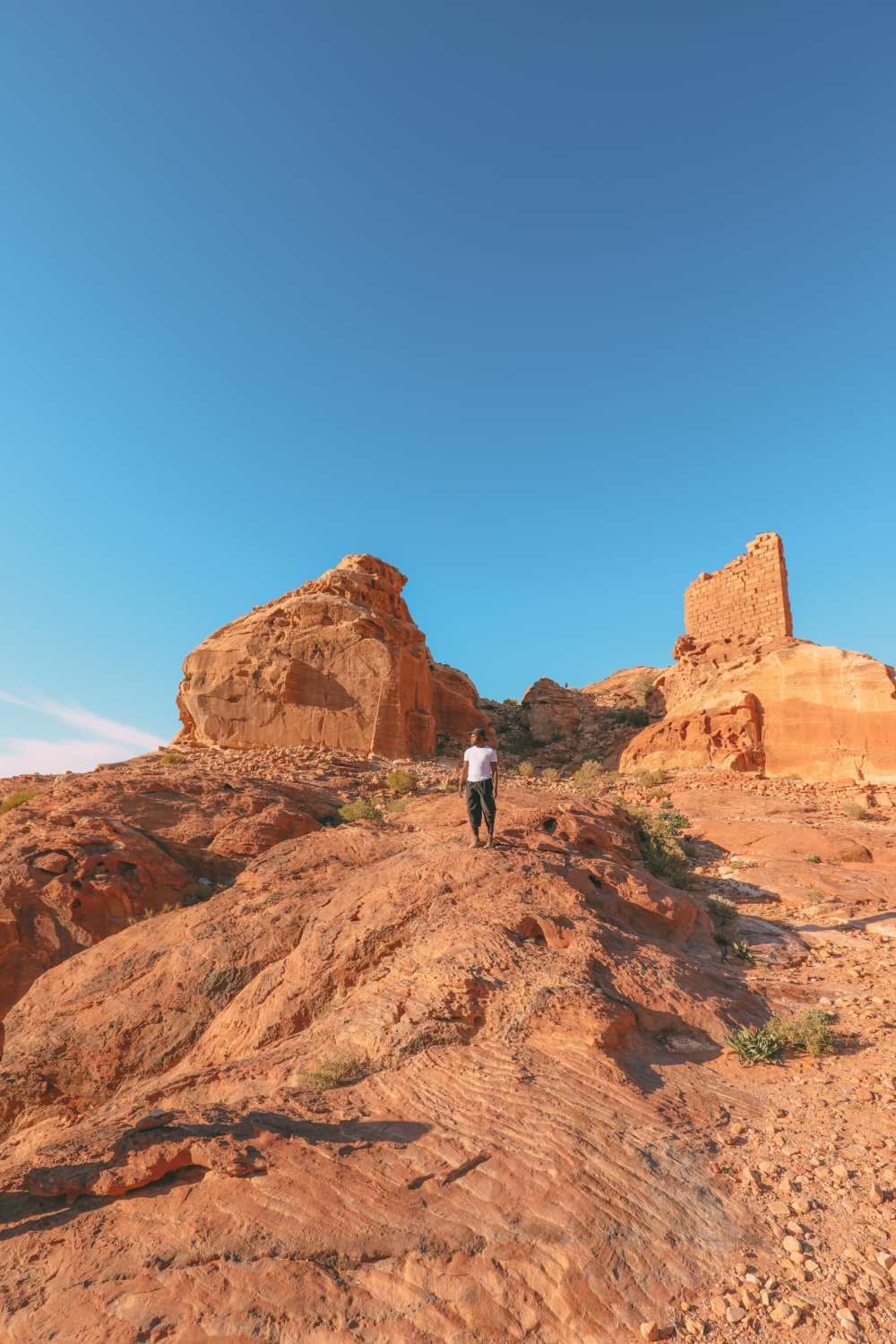 Searching For The Best Viewpoint In Petra in Jordan