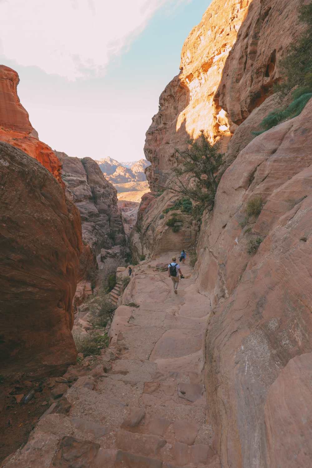 Searching For The Best Viewpoint In Petra in Jordan