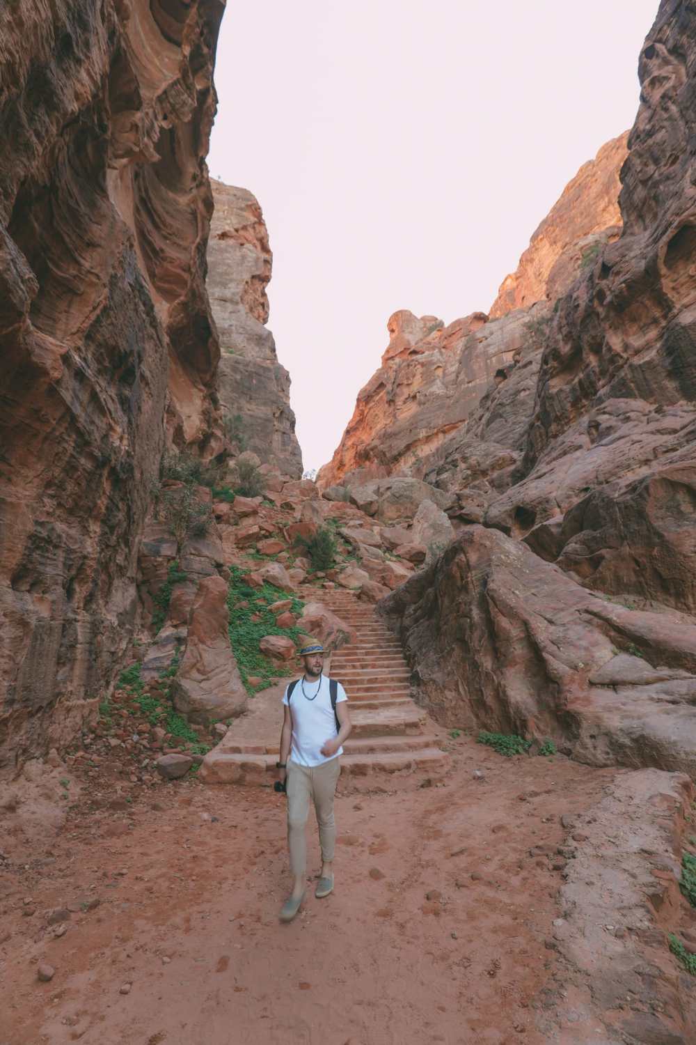 Searching For The Best Viewpoint In Petra in Jordan