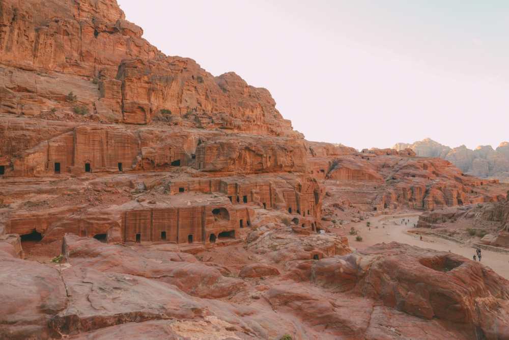 Searching For The Best Viewpoint In Petra in Jordan