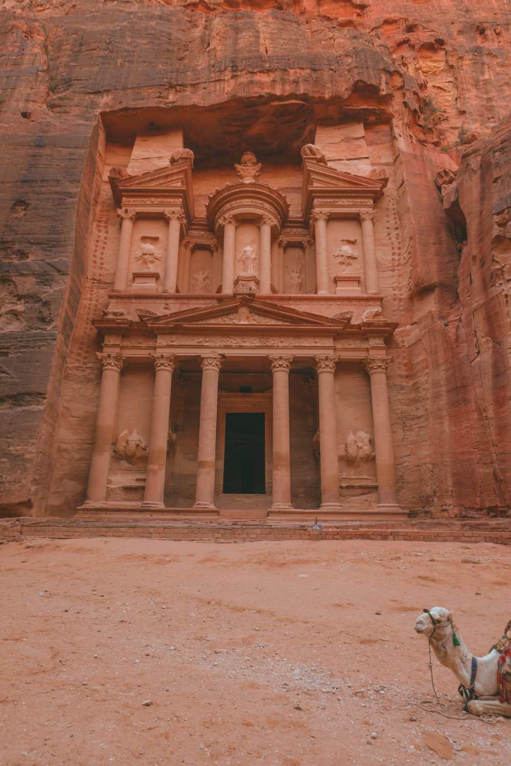 Searching For The Best Viewpoint In Petra in Jordan